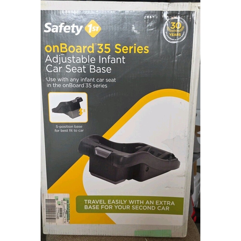 Safety 1st OnBoard 35 Series  Adjustable Infant Car Seat Base New